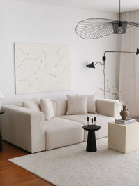 Atelier Del Sofa Yolo Sofá de 3 Plazas - Blanco